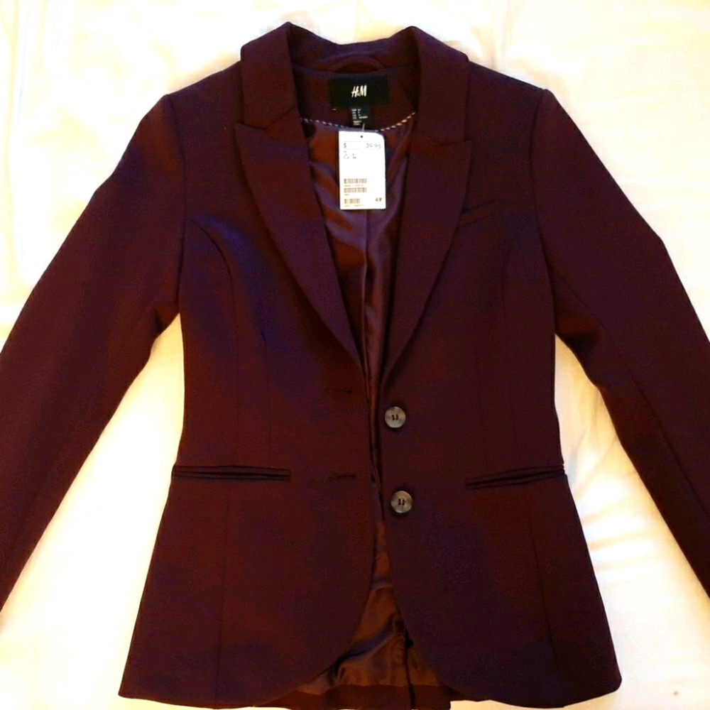 Brand new H&M Purple Blazer